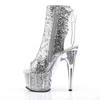 Pleaser - ADORE1018G Bottes de plateforme, Pole dance chaussures - Chaussures de pole dance - Couleur argent Product image